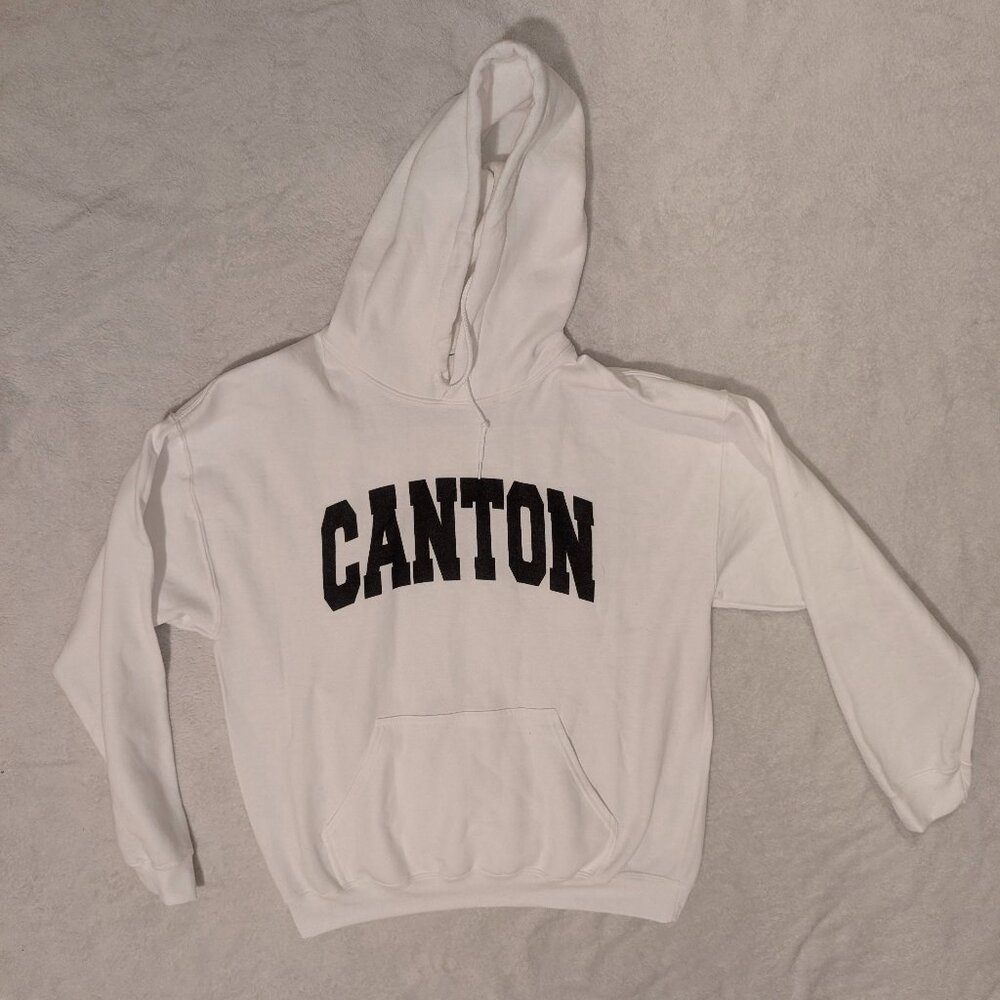 Canton White Hoodie